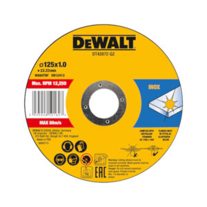 DeWalt 10 Piece Thin Fast Cut Cutting Disc – DT43972-QZ